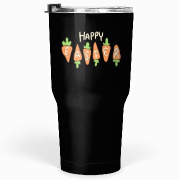Discover Happy Easter Cute Carrot Tumblers 30 Oz