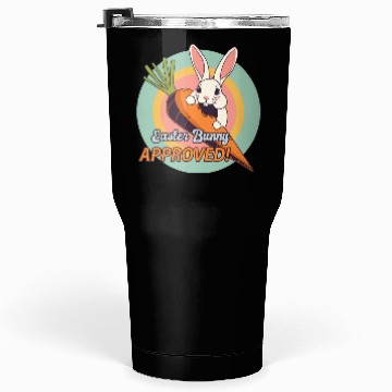 Discover Easter Bunny Approved Retro Rabbit Tumblers 30 Oz