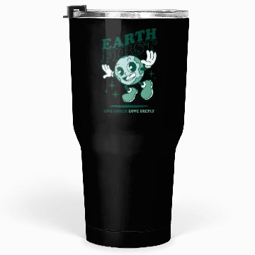 Discover Earth First Retro Cartoon Tumblers 30 Oz