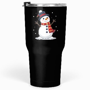 Discover Happy Snowman Tumblers 30 Oz