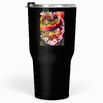 Discover Chinese Dragon and Phoenix Tumblers 30 Oz