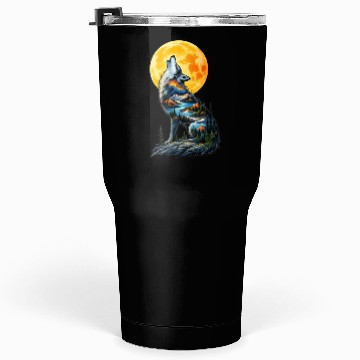 Discover Howling Wolf Tumblers 30 Oz