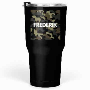Discover Frederik Name Tumblers 30 Oz Men Good Quality Camouflage