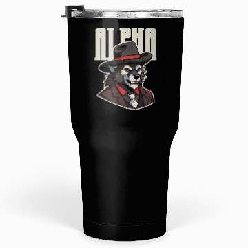 Discover Alpha Wolf – No Beta Behavior Tumblers 30 Oz