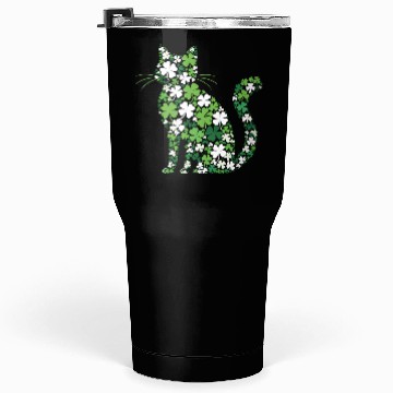 Discover Catrick's Day – Lucky Cat Celebration Tumblers 30 Oz