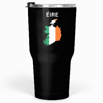 Discover Éire Flag Map Tumblers 30 Oz