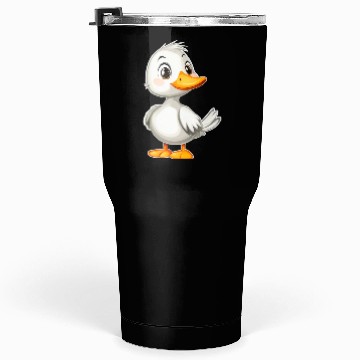 Discover White duck Tumblers 30 Oz