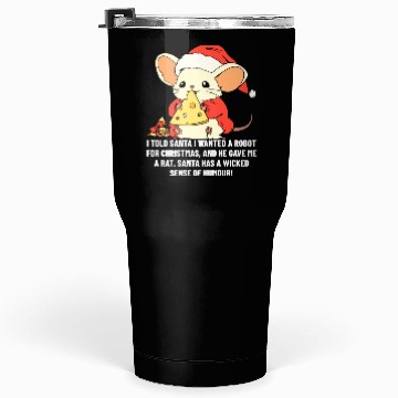 Discover Funny Christmas Rat Quotes Tumblers 30 Oz