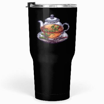 Discover Serene Tea Time Tumblers 30 Oz