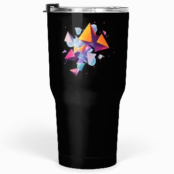 Discover Creative colorful shapes Tumblers 30 Oz