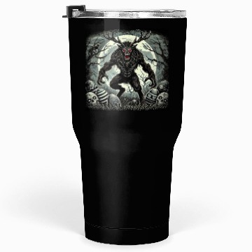 Discover Wendigo Monster Deer Easter Werewolf Creepy Tumblers 30 Oz