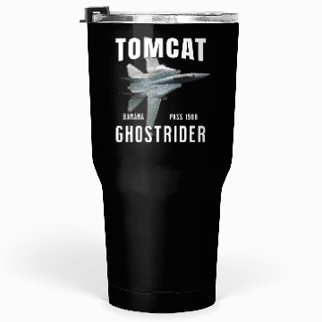 Discover F-14 TOMCAT Infamous Banana Pass USS America Tumblers 30 Oz
