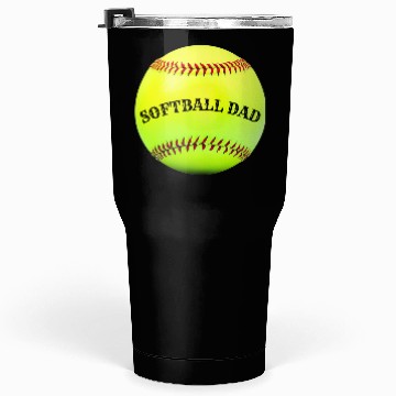 Discover Softball Dad Tumblers 30 Oz