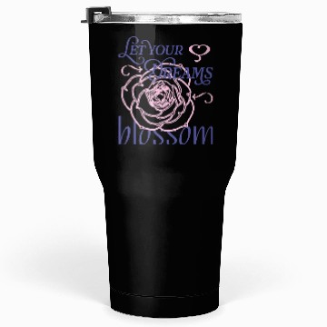 Discover Dreams Blossom Floral Design Tumblers 30 Oz