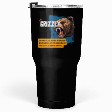 Discover grizzly Tumblers 30 Oz