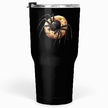 Discover Donut Spider Funny Creative Motif Tumblers 30 Oz