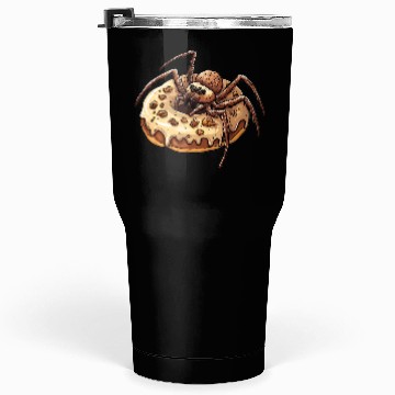 Discover Donut Spider Funny Creative Motif Tumblers 30 Oz