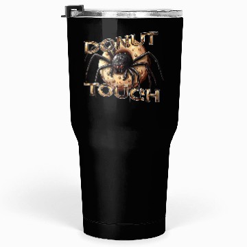 Discover Donut Spider Funny Pun Tumblers 30 Oz