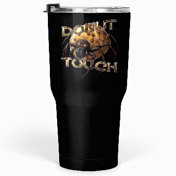 Discover Donut Spider Funny Pun Tumblers 30 Oz