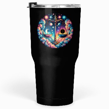 Discover Libra - Celestial Scales of Balance Tumblers 30 Oz