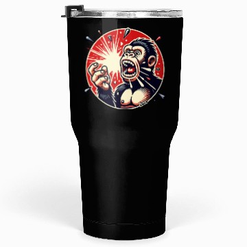 Discover Panic Gorilla Balloon Pop Tumblers 30 Oz