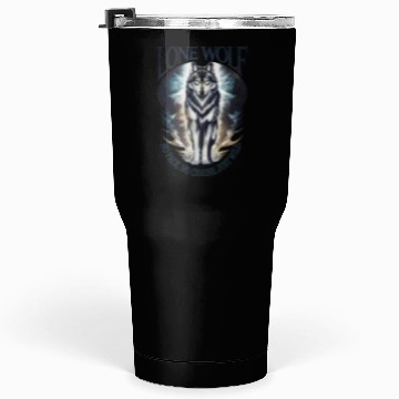 Discover Lone Wolf - No Pack, No Chains, Just Wild Tumblers 30 Oz