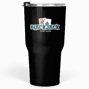 Discover Blackjack: The Classic Card Game Tumblers 30 Oz