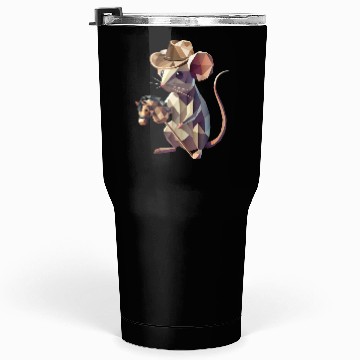 Discover Cowboy Mouse with Hobby Horse Tumblers 30 Oz