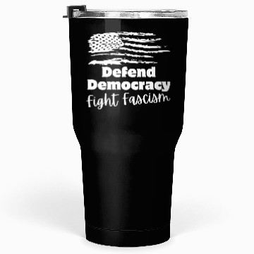 Discover Defend Democracy Tumblers 30 Oz