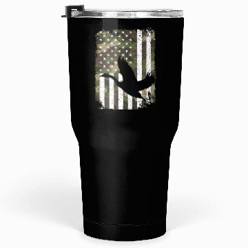 Discover Goose Hunting Camo US Flag For Hunter Camouflage Tumblers 30 Oz