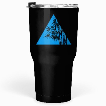 Discover A Blue Triangle and Bamboo Tumblers 30 Oz