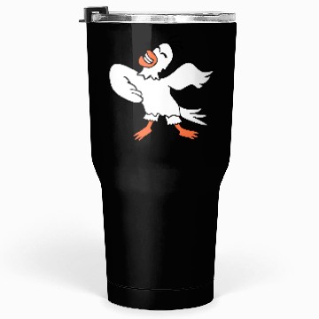 Discover Seagull bird dances happily celebrates cheerful Tumblers 30 Oz