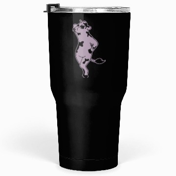 Discover Elegant Cow Model Silhouette Farm Tumblers 30 Oz