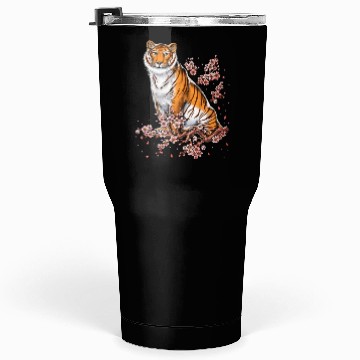 Discover Cherry Blossom Tiger Tumblers 30 Oz