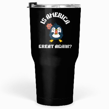 Discover Funny no tariffs penguin Tumblers 30 Oz