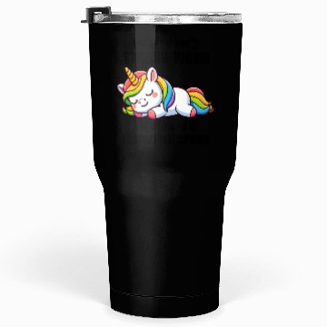 Discover Sleepy Rainbow Unicorn Tumblers 30 Oz
