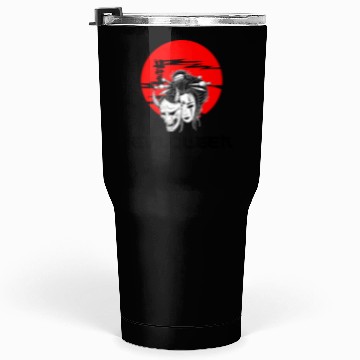 Discover Red Eclipse – Oni & Geisha Spirit Tumblers 30 Oz