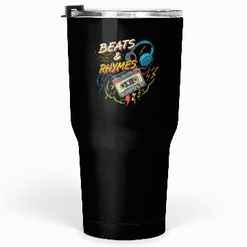 Discover Beats & Rhymes Graffiti Tumblers 30 Oz Hip-Hop Design