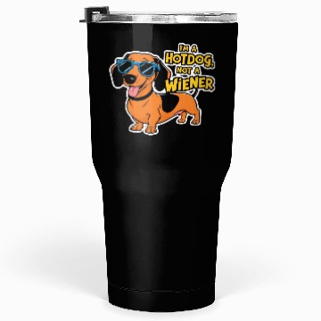Discover Dachshund Hotdog Tumblers 30 Oz