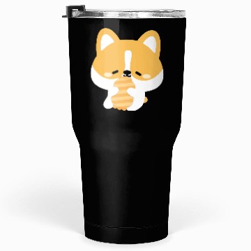 Discover Sleepy Corgi Tumblers 30 Oz