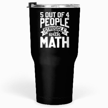 Discover Math teacher joke for mathematics mathematician Tumblers 30 Oz