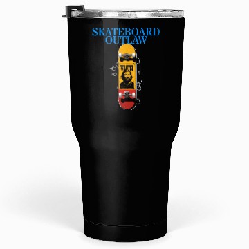 Discover Skateboard Outlaw Tumblers 30 Oz