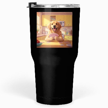 Discover card game dog Tumblers 30 Oz