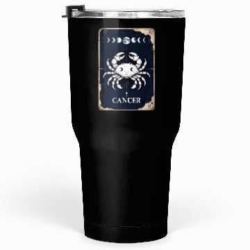 Discover Zodiac Card Cancer Tumblers 30 Oz