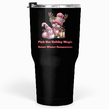 Discover A Pink Winter Wonderland Tumblers 30 Oz