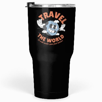 Discover Travel The World Tumblers 30 Oz