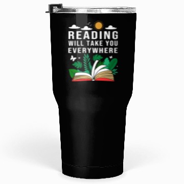 Discover Reading Teacher Librarian Read Book Tumblers 30 Oz