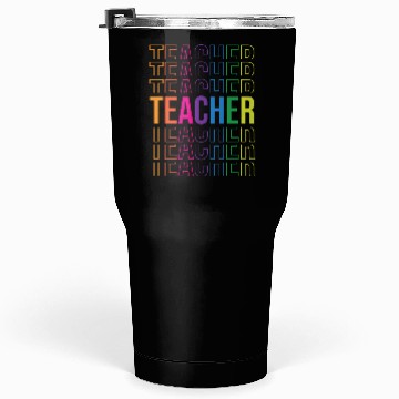 Discover Stacked Teacher Back To School Tumblers 30 Oz