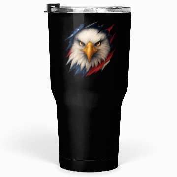 Discover Fierce American Eagle Ripped Design Tumblers 30 Oz