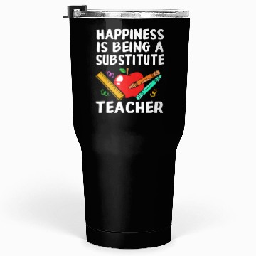 Discover Substitute Teacher Back To School Tumblers 30 Oz
